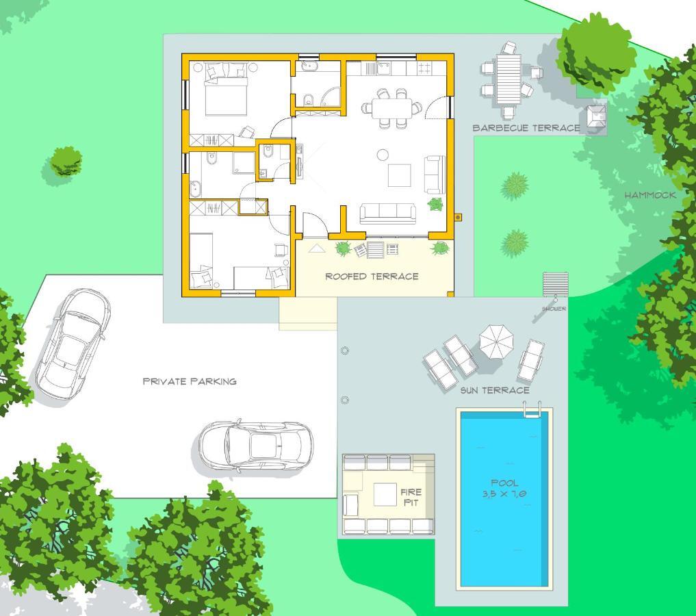 Tara Villa Pavicini Eksteriør bilde
